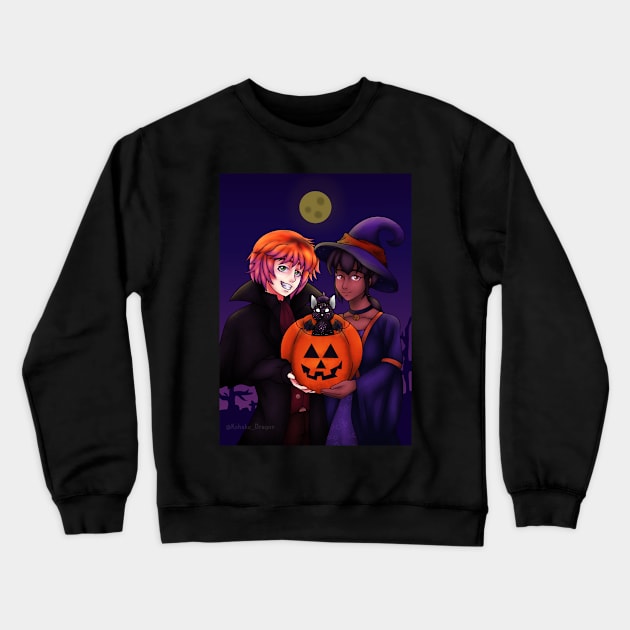 Happy Halloween Costumes Crewneck Sweatshirt by SakuraDragon